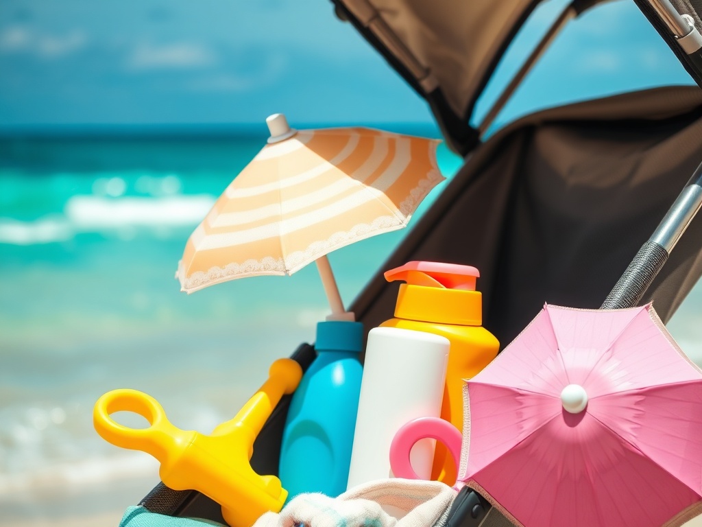 preventiemedicala.ro | Utilizarea stroller-ului la plajă: sfaturi și trucuri